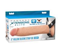 FANTASY X-TENSIONS Elite - Arnés con dildo hueco realista, 24,1 cm