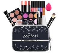 FantasyDay 20 Piezas Juego de Maquillaje All in One Makeup Gift Set Incluye Corrector Camuflaje, Brillo Labios, Lip balm, Sombra Ojos, Eyebrow cream - Belleza Cosmético Caja pour Cara y Labio Make-up