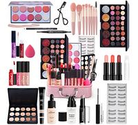 FantasyDay Juego de Maquillaje All in One Makeup Gift Set Incluye Corrector Camuflaje, Brillo de Labios, Brochas, Mascara, Sombra de Ojos - Belleza Cosmético de Caja pour Cara y Labio Make-up