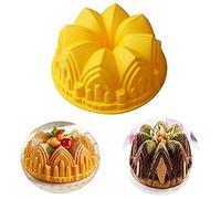 FantasyDay® - Juego de utensilios de cocina de silicona para magdalenas, pasteles de chocolate, molde de jabón, magdalenas y jalea, diseño de utensilios de cocina de silicona más gruesos de calidad