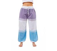 FANTAZIA Pantalón ancho confort elástico unisex Nami - Talla S a XXXL Púrpura, morado, Talla única