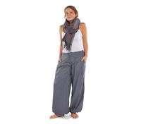 FANTAZIA - Pantalón holgado, unisex, color gris azul, talla S a XXXL, azul, XXL - ( 44-46 )
