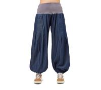 FANTAZIA Pantalón Jean Bouffant Cintura elástica Sybella - Talla S a XXXL Azul