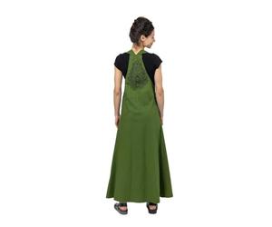 FANTAZIA Yoddha - Overol de algodón suave para mujer, talla S a XXXL, color verde