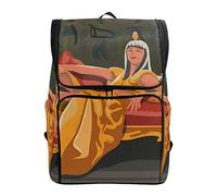 FANTAZIO Cleopatra Egipto Faraón Mochila para portátil al Aire Libre, Viajes, Senderismo, Camping, Mochila Casual, Grande