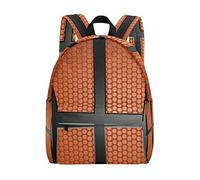 FANTAZIO Mochila de Baloncesto con Textura de Fondo Mochila