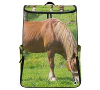 FANTAZIO Mochila de Viaje para portátil, para Comer, Hierba, Resistente, para la Escuela, computadora para Camping, al Aire Libre, hasta Cuaderno