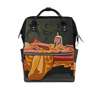 FANTAZIO Mochila para mamá Cleopatra Egipto Faraón Mochila Escolar