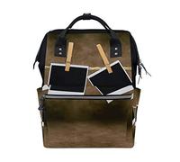 FANTAZIO - Mochila para mamá, con Marco de película en Blanco, para Colgar, diseño de Bolso Escolar