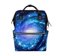 FANTAZIO Mochilas Amazing Star River Mochila Escolar Lona Daypack