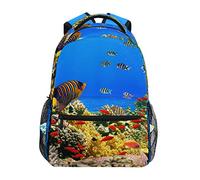 FANTAZIO Mochilas Coral Colony Reef Mochila Escolar