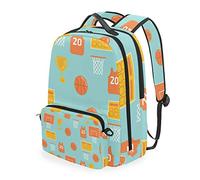 FANTAZIO Mochilas de baloncesto Elementos con bolsa cruzada desmontable.