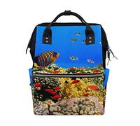 FANTAZIO Mummy Mochila Coral Colony Reef School Bag