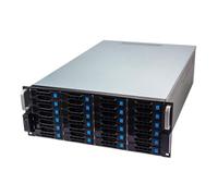 FANTEC 2564 SRC-4240X07-6GE, Expander Backplane, 19" 4U 680mm Storage Case, 24x SAS/SATA Slots with 2 Status Leds Each, Slots for 3.5" and 2.5" Data Carriers, 1x USB 2 Port, 3X 120mm Fan