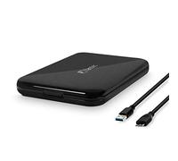 Fantec Alu-25U3 - Carcasa de Aluminio para Disco Duro SATA I/II/III o SSD de 6.35 cm (2.5") Color Negro