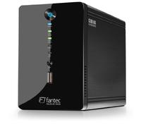 Fantec CL-35B2 Raid Cloud NAS - Servidor Multimedia (6 TB, 8,9 cm (3,5", 2 bahías, USB 2.0) con UPnP Media/WebDav/Portal Servicio, Color Negro