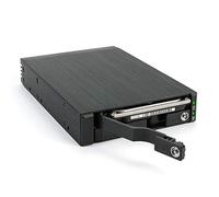 FANTEC MR-25DUAL 2512 - Caja de Disco Duro (2,5", SATA, SAS), Color Negro
