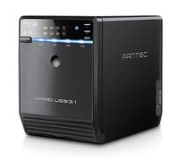 Fantec QB-35U31R Unidad de Disco Multiple Torre Negro