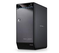 Fantec QB-X8US3-6G - Carcasa externa para 8 discos duros de 8,9 cm (3.5 pulgadas). SATA I/II/III. con supervelocidad USB 3.0 y conexión eSATA, admite 6G, 2 ventiladores de 80mm, color negro