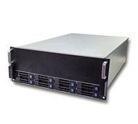 FANTEC SRC-4080X08 4U 8xSAS&SATA Without PSU 8x3.5/2.5"+2x2.5 Internal HDD/SSD, 680mm, 6G backplane