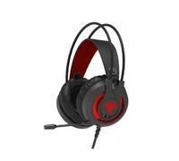 Fantech Chief II Cascos Gaming Auriculares Gaming con Microfono, 3.5mm Audio Cable, LED Luz, Compatible con/PC/Mac/Laptop/Tablet/Teléfono