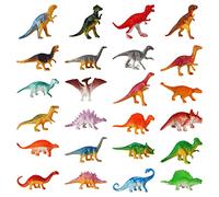 FANTESI 24 figuras de dinosaurio, juguete pequeño dinosaurio, mini colección de dinosaurios, juguete de dinosaurio