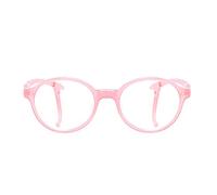 Fantiace Gafas de bloqueo de luz azul para niños, antirayos azules, lentes para juegos de computadora, patillas ajustables, Rosa, 44-15-135-41
