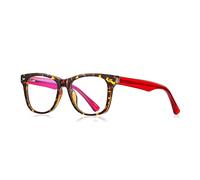 Fantiace Marco de anteojos para niños y niñas, con bloqueo de luz azul, C3, Medium