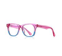 Fantiace Marco de anteojos para niños y niñas, con bloqueo de luz azul, C4, Medium