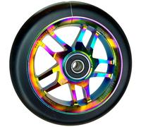 Fantic26 Base Stunt-Scooter Rueda 110mm Abec11 Rueda Arcoíris Neocromo