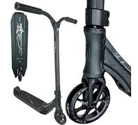 Fantic26 F26 Ethic DTC Erawan I Pandora I V2 Stunt-Scooter I Altura 80-90cm I Ligero I Parque I Híbrido I Calle I Pedal I Truco I Niños I Patinete I Lightweight I Freestyle (Erawan V2, Negro, M 85cm)