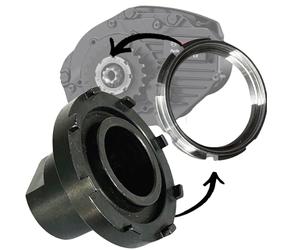 Fantic26 F26 Lockring Tool Ebike - Anillo de cierre para bicicleta (51 mm, apto para Ebike Bosch Active/Performance a partir de 2014-2017)