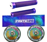 Fantic26 Kit Repuestos Patineta Stunt 110mm Odi Core Grips Griptape Barends