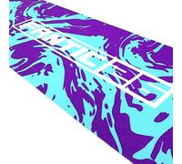 Fantic26 Patinete de acrobacias de repuesto I Park I Niños I Trick I Tret I Roller I Papel de lija antideslizante 58,5 cm I Apto para cubiertas de hasta 58,5 cm x 15,5 cm (Swirl púrpura/turquesa)