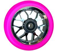 Fantic26 Spy7 Scooter Stunt Carrete 110mm Abec11 Trick Rueda Cromado/PU Fucsia
