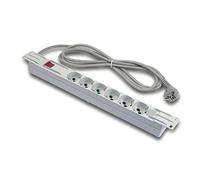 FANTON 23201 Regleta enchufes 3 m 3G1 6P40+I Gris