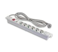 FANTON 23202 Regleta enchufes 3 m 3G1 6P40+IS Gris
