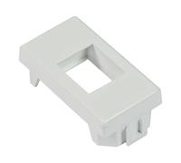 Fanton 23927-B10 Kit 10 adaptadores tipo Keystone para placas y soportes Bticino Matix, color blanco