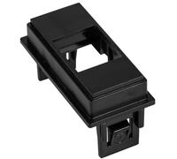 Fanton 23960-B10 Kit 10 adaptadores tipo Keystone para placas y soportes Bticino Living Now color negro