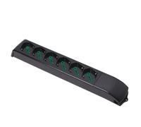 FANTON 410231 Regleta enchufes sin cable 6P40 Negro