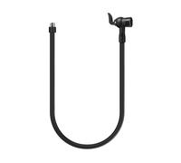 Fanttik Adaptador de Manguera para Bomba de Aire,Manguera de extensión,Tubo con Boquilla de Bloqueo de 51cm,conexión de Rosca,inflador de neumáticos Universal,para Coche,Motocicleta y Bicicleta