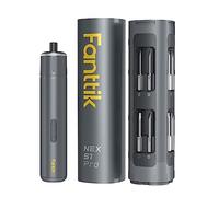 Fanttik Potente Destornillador Eléctrico de 3.7V, Juego de Destornilladores Recargable de 16 Puntas Máx 6 N.m, 3 Ajustes de par con Luz LED para Reparación de Muebles/Computadoras - S1 Pro