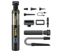 Fanttik Slim V8 Apex Aspirador de Mano inalámbrico para Coche, Alta Potencia de succión 19000 Pa,Carga rápida USB-C en 2,5 Horas, 4 en 1 Aspirador y soplador de Aire y Bomba (Negro)
