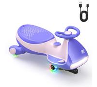 FanttikRide 12V N7 Pro Coche Eléctrico para Niños, Antivuelco, Ergonómico, 2 en 1, 2 Velocidades, Ruedas Intermitentes, Bluetooth, Carga Tipo C, para Niños a Partir de 3 Años, 68 Kg.