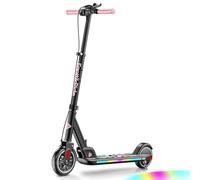 FanttikRide T9 Apex Patinete Eléctrico para Niños de 1,3 a 1,7 m, Motor 200 W, Luces LED, Altavoz Bluetooth, Velocidades de 11/16/19 km/h, Altura Ajustable, Plegable, hasta 40 Minutos de Uso, Sin Abe