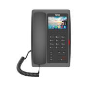 Fanvil Fanvil H5 Wi-Fi Negro Teléfono IP Wi-Fi profesional con audio HD ideal para hoteles, supermercados y edificios públicos
