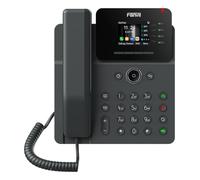 Fanvil V61W - Teléfono IP empresarial con Pantalla a Color HD de 2,4 Pulgadas, 4 líneas SIP, Conferencia de Audio de 6 vías, Audio HD, 2 Puertos Gigabit, WiFi 6, Bluetooth 5.4