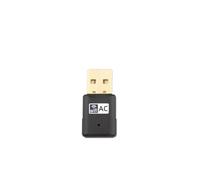 Tarjeta de Red Fanvil WF20 USB Inalámbrica Wi-Fi 5 Dual Band 150 Mbps Negra