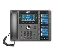 Fanvil X210 Teléfono VoIP, pantalla color 4,3", dos pantallas color 3.5" laterales, 20 líneas SIP, adaptador AC no incluido