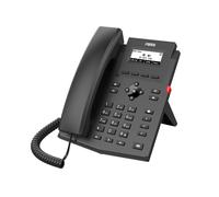 Fanvil - X301W teléfono IP Negro 2 líneas LCD Wifi